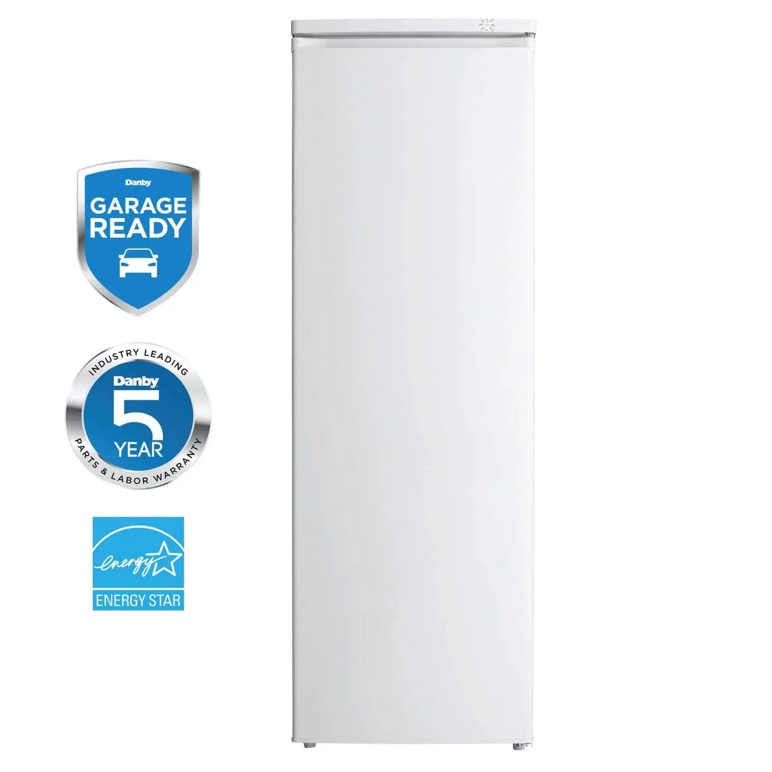 Danby 7.1 Cu. Ft. Manual Defrost Upright Freezer in White DUF071A3WDB?| Fridge.com