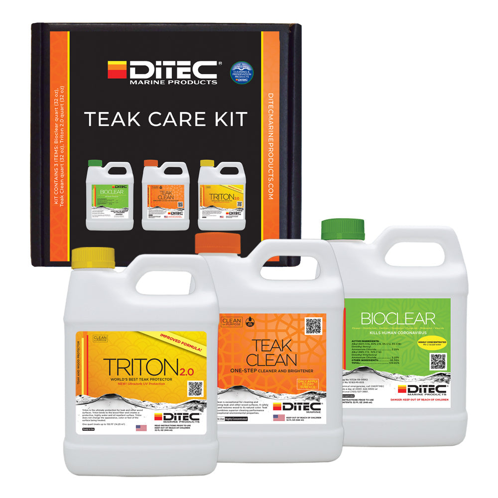 gifts for boater ditec teak clean kit