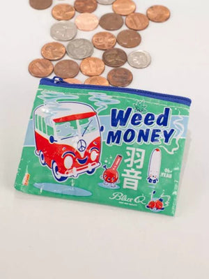 Weed Money Coin Purse - Blush & Cactus