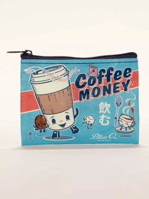 Coffee Money - coin Purse - Blush & Cactus