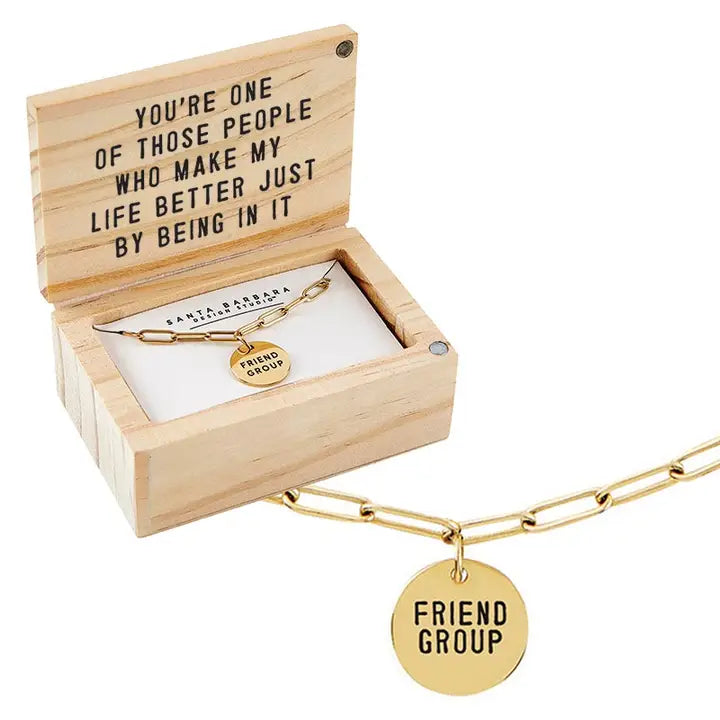 Link Necklace with Gift Box