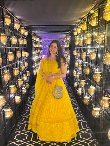 Yellow Lehenga