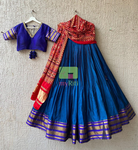 Royal blue Lehenga Choli - Buy Designer Lehenga Choli