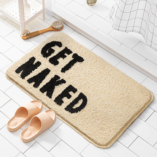 Feblilac Cute Naked Boobs Bath Mat, Multiple Sized Floral Non Slip Bat –  Feblilac Store