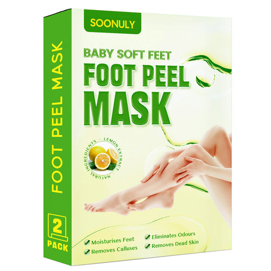 Foot Peel Mask (2 Pairs) - Foot Mask for Baby soft skin - Remove Dead Skin