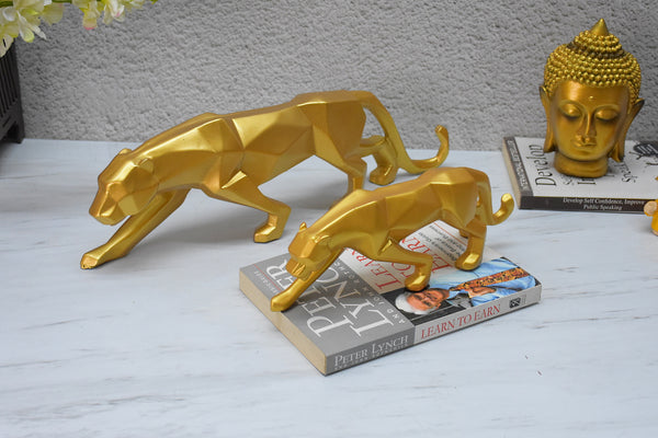 ▷ Golden dollar panther by Ghost Art, 2020, Sculpture