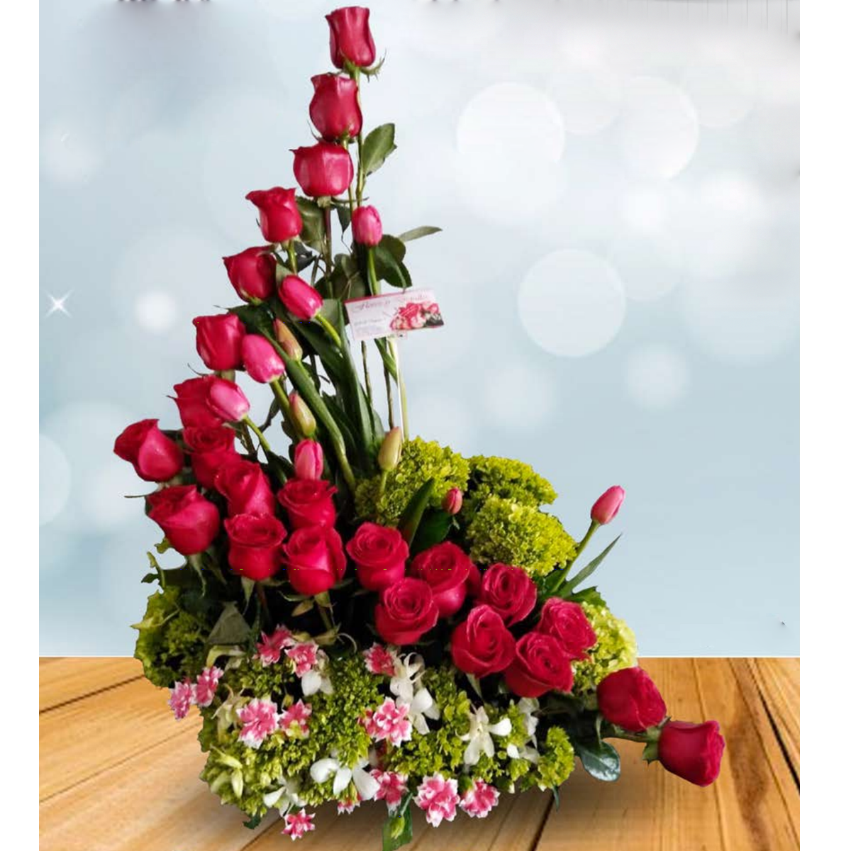 Top 200+ arreglos florales con tulipanes y rosas