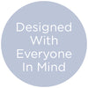 designed with everyone in mind icon