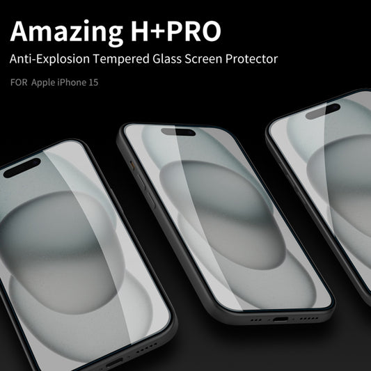 For iPhone 15 NILLKIN CP+Pro Explosion-proof Tempered Glass Film, ZA