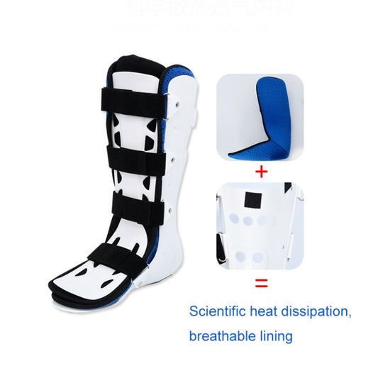 Calf Ankle Fracture Sprain Fixation Brace Plaster Shoe Foot