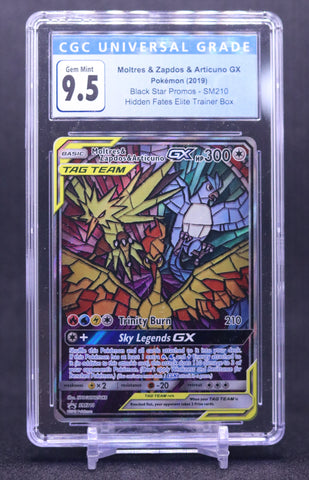 CGC 9.5 Chinese Articuno GX Full Art Shiny (Graded Card