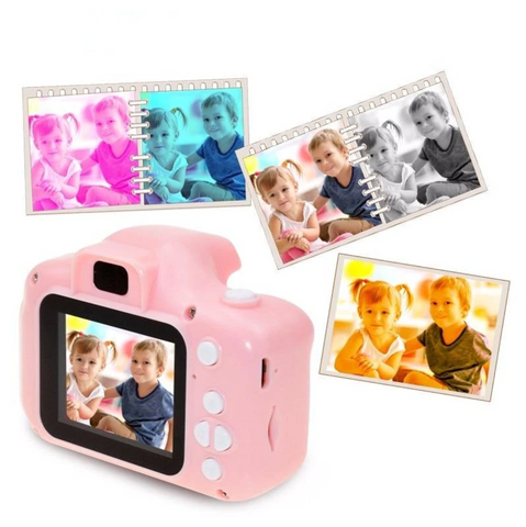 3€63 sur Enfants Cadeaux de l'appareil photo pour les filles 2 écran IPS  Mini caméscope caméra vidéo enfant - Appareil photo compact - Achat & prix