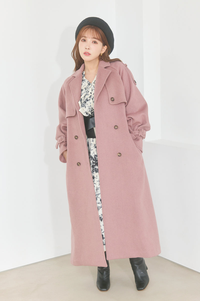 I-Line Silhouette Wool Coat