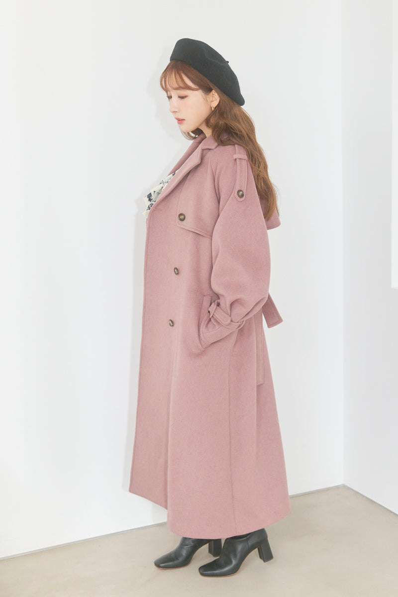 大人気☆ MISTREASS I-Line Silhouette Wool Coat | jbkeding.com