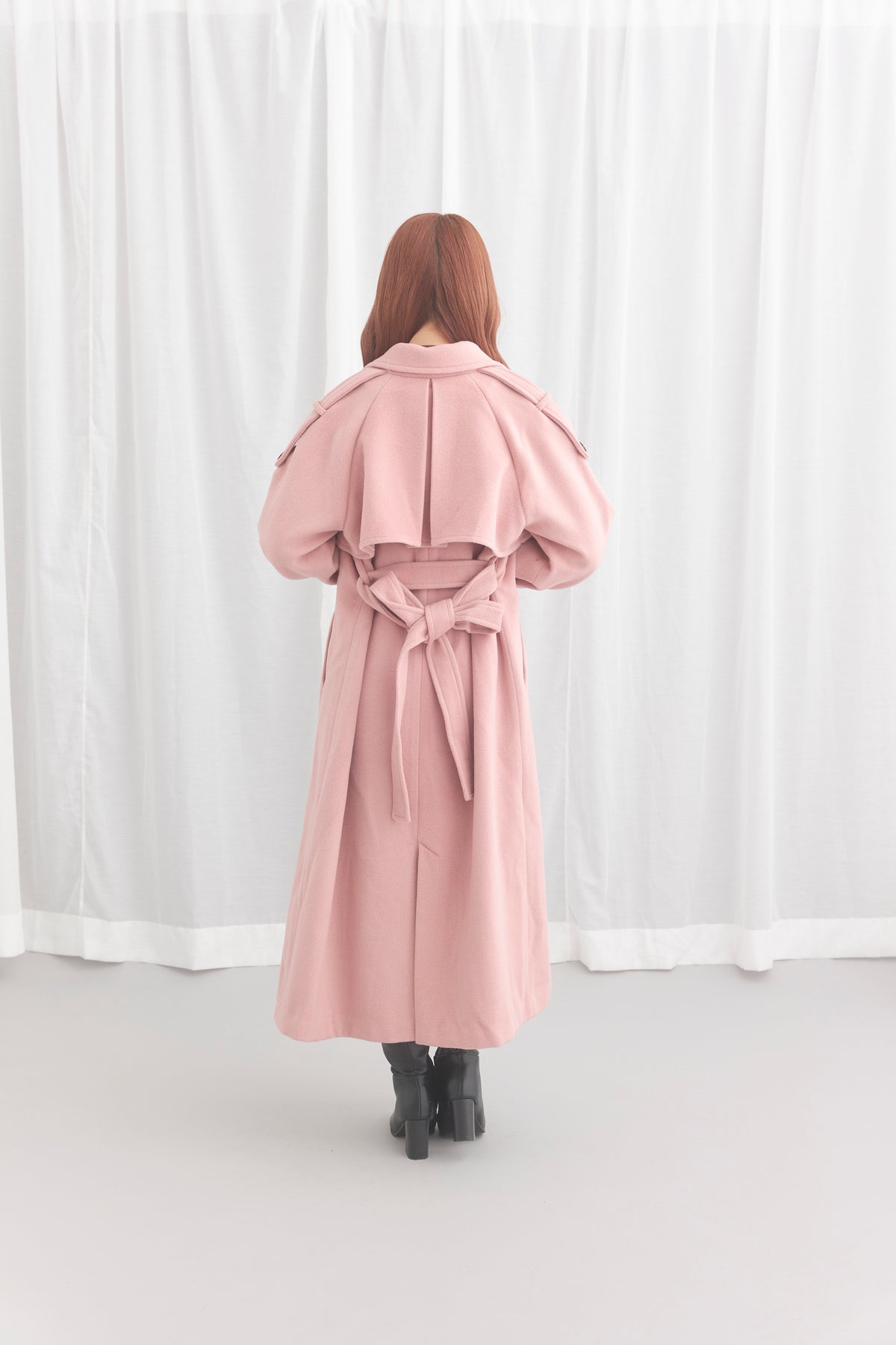 MISTREASS I-Line Silhouette Wool Coat tophale.ro