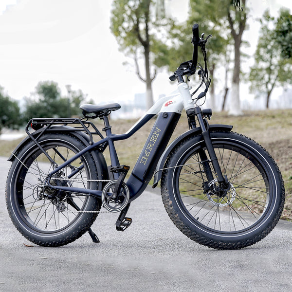 black electronic bicycle for male