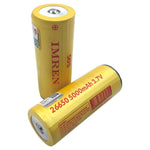 IMREN-2PCS-26650-5000mah-3.7V-50A-50S-INR-rechargeable-battery-big-capacity