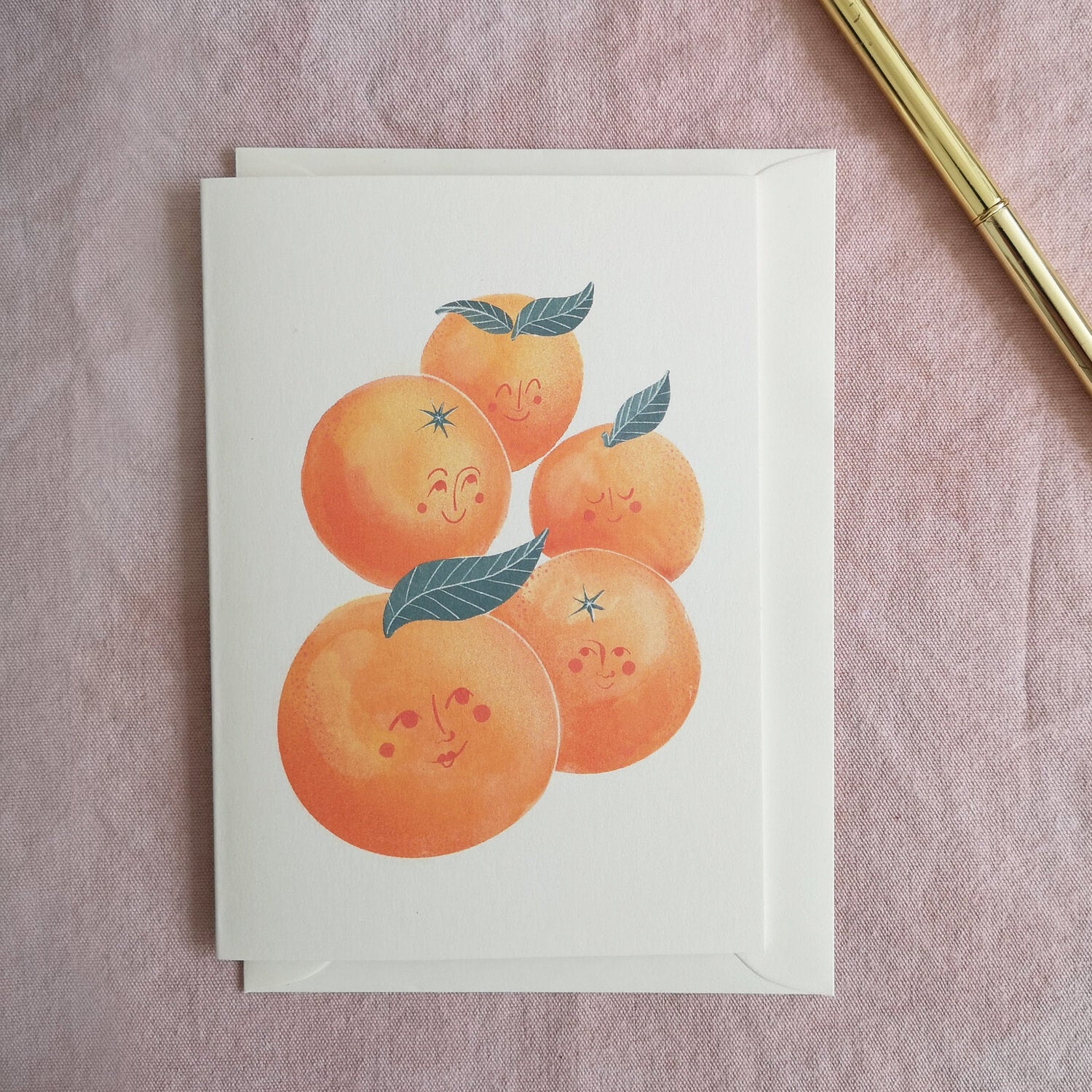Happy Oranges Card – Stalltostore