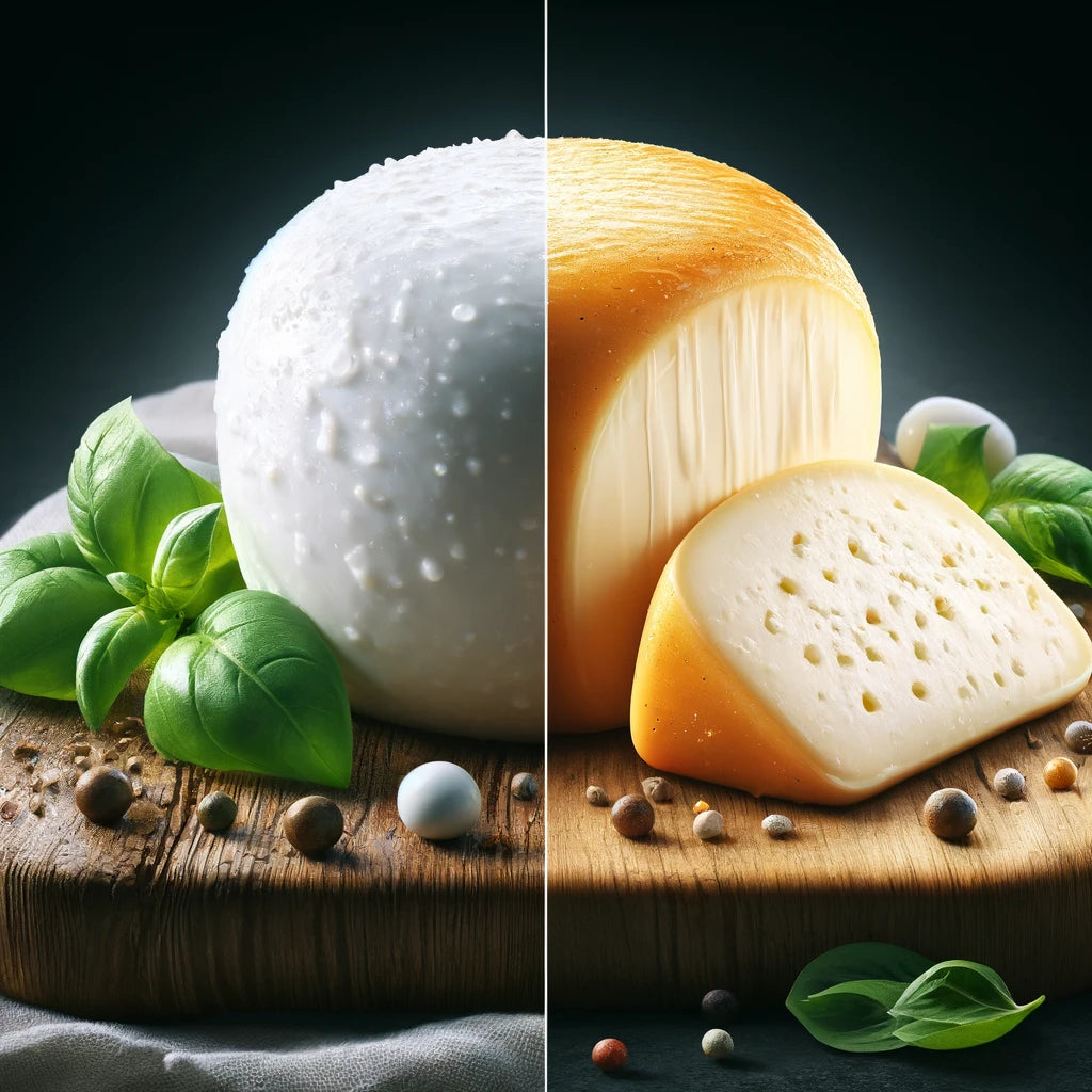 Fresh vs. Aged Mozzarella