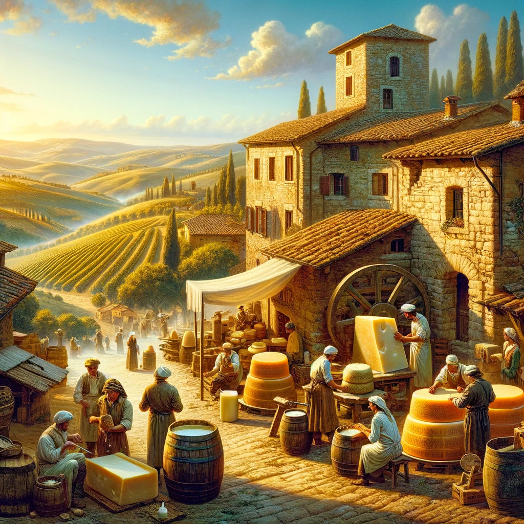 Historical Roots of Parmesan Cheese