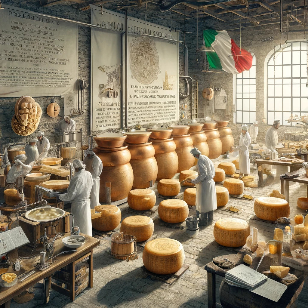 Regulations and Standards Governing Parmesan Cheese Production in Italy