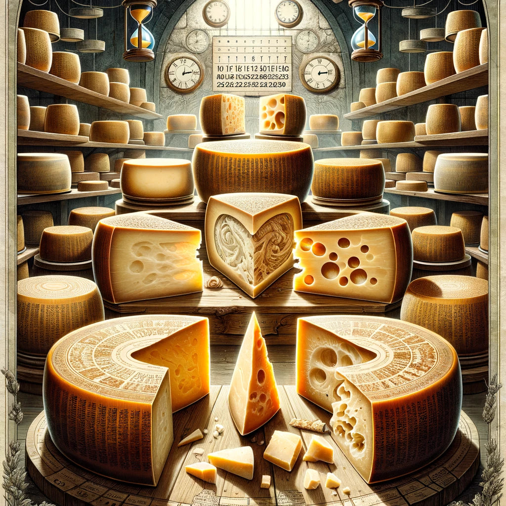 Understanding the Impact of Aging on Flavor and Texture of Parmesan