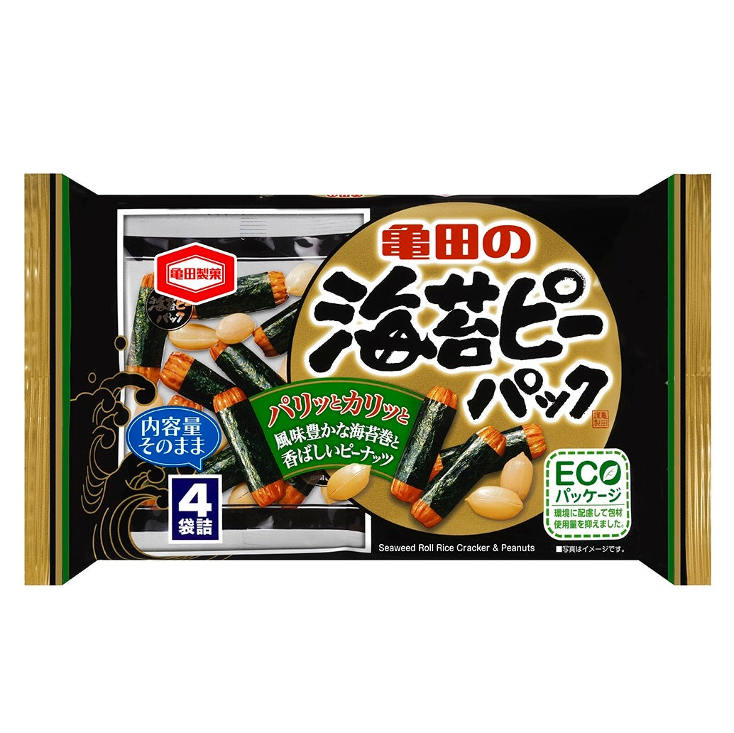 ケース販売10%オフ】海苔ピーパック 85g×12袋 | 亀田製菓通販いちば