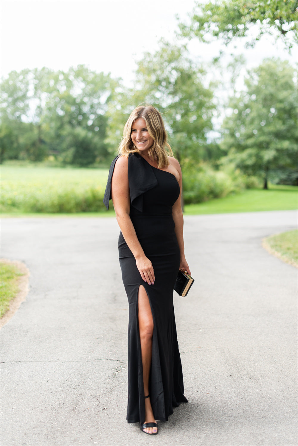 Casual Summer Black Wedding Guest Outfits