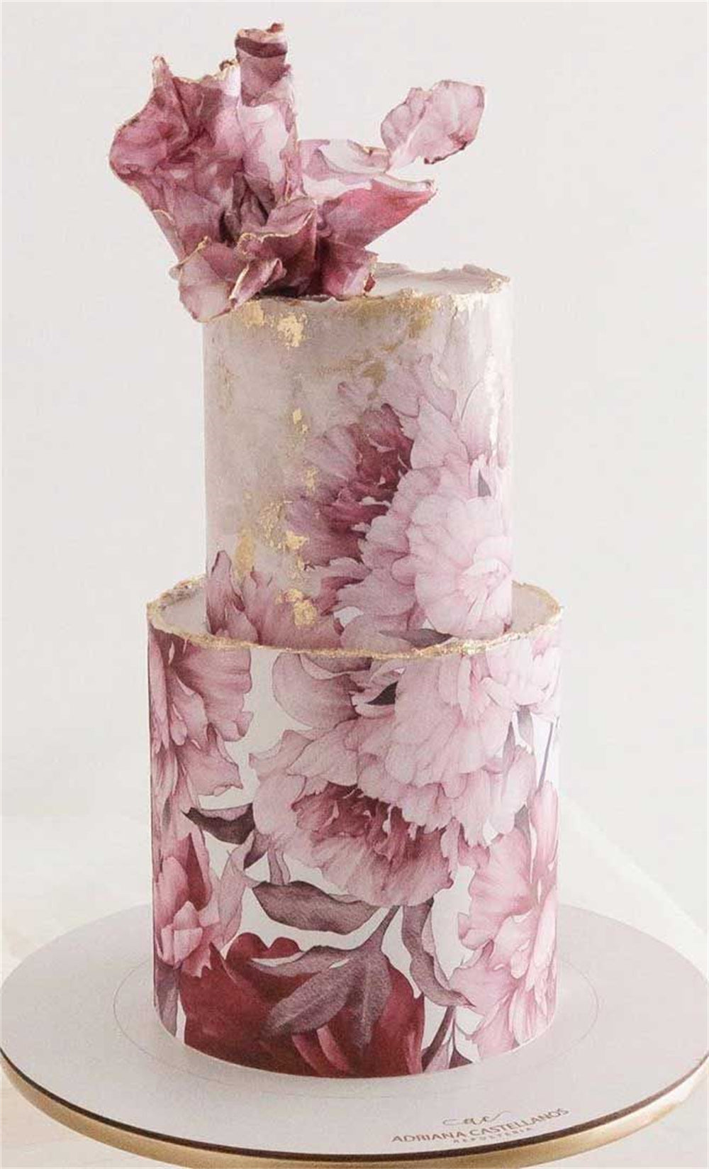 Vintage Marble Wedding Cakes