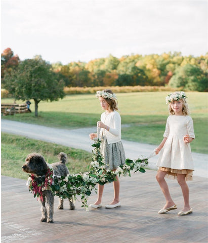 Rustic Flower Girl Dresses for Country Wedding