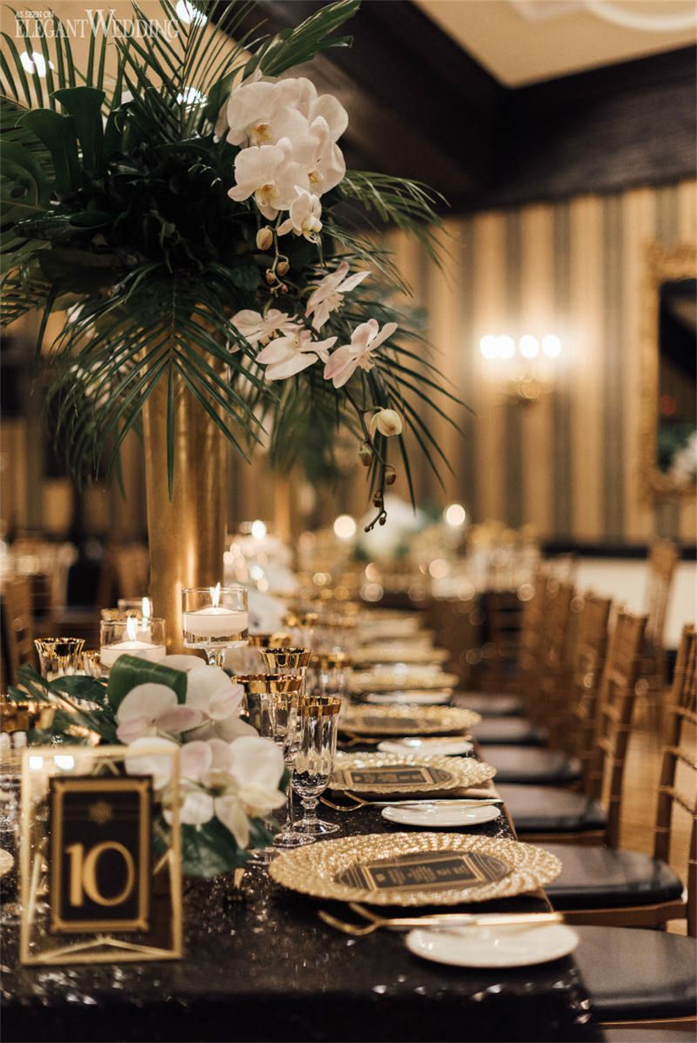 Stylish Wedding Table Runner Ideas