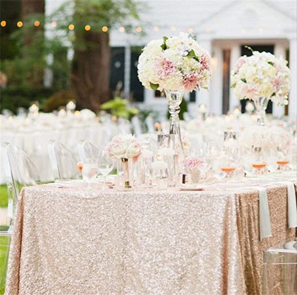 Awesome Glitter Wedding Table Runner Ideas to Inspire