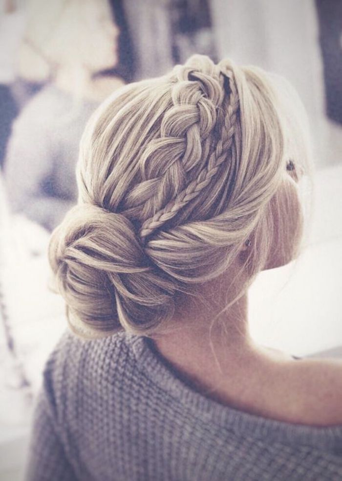 braided wedding hair