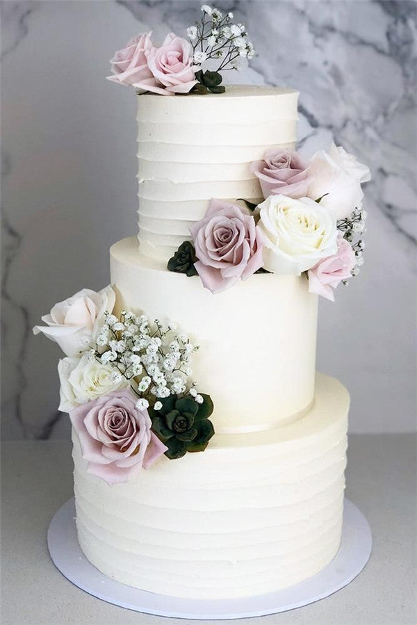 Buttercream Wedding Cakes To Stand Out