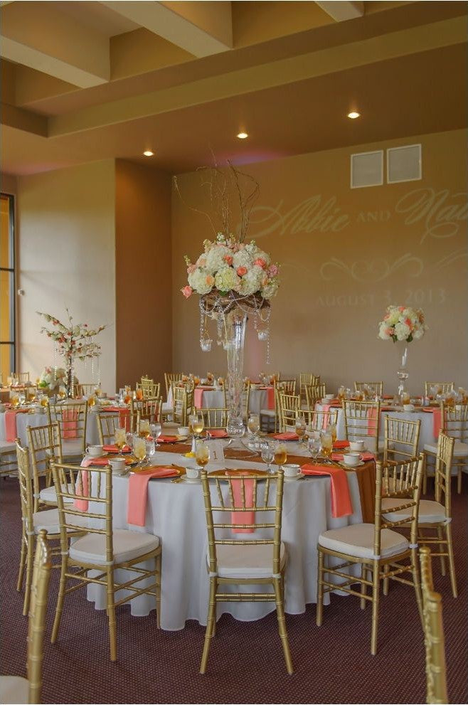 Creative Coral Wedding Decoration Ideas 