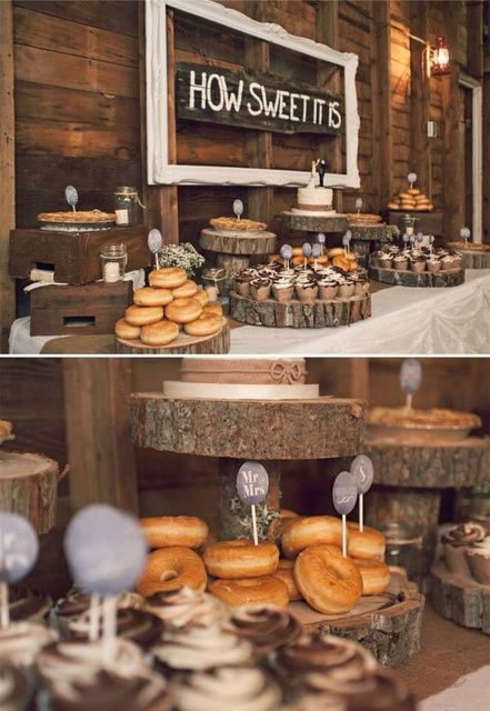 Mouth-watering Wedding Dessert Table Ideas
