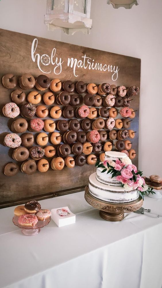 Mouth-watering Wedding Dessert Table Ideas