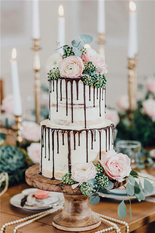 Mouthwatering Drip Wedding Cakes You cant Resist