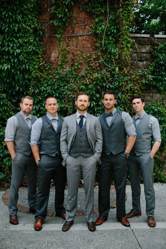 Groomsmen Suits + Shirt And Tie Package $169 (Slim Fit Or Mo