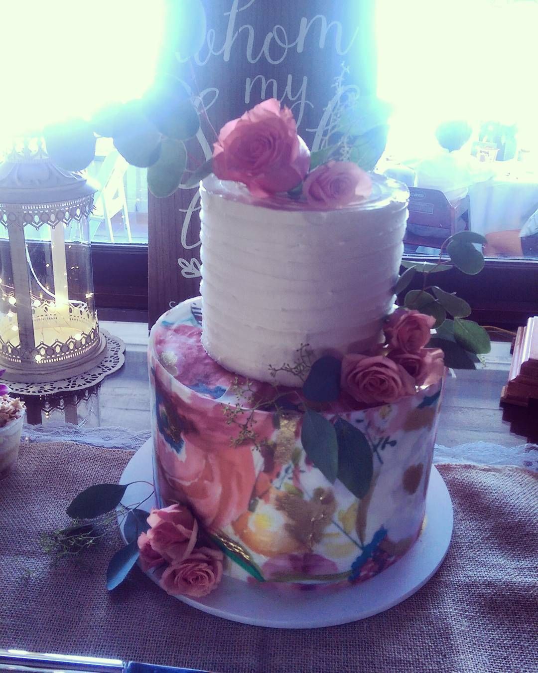 Watercolor Wedding Cakes Your Guests Will Wow