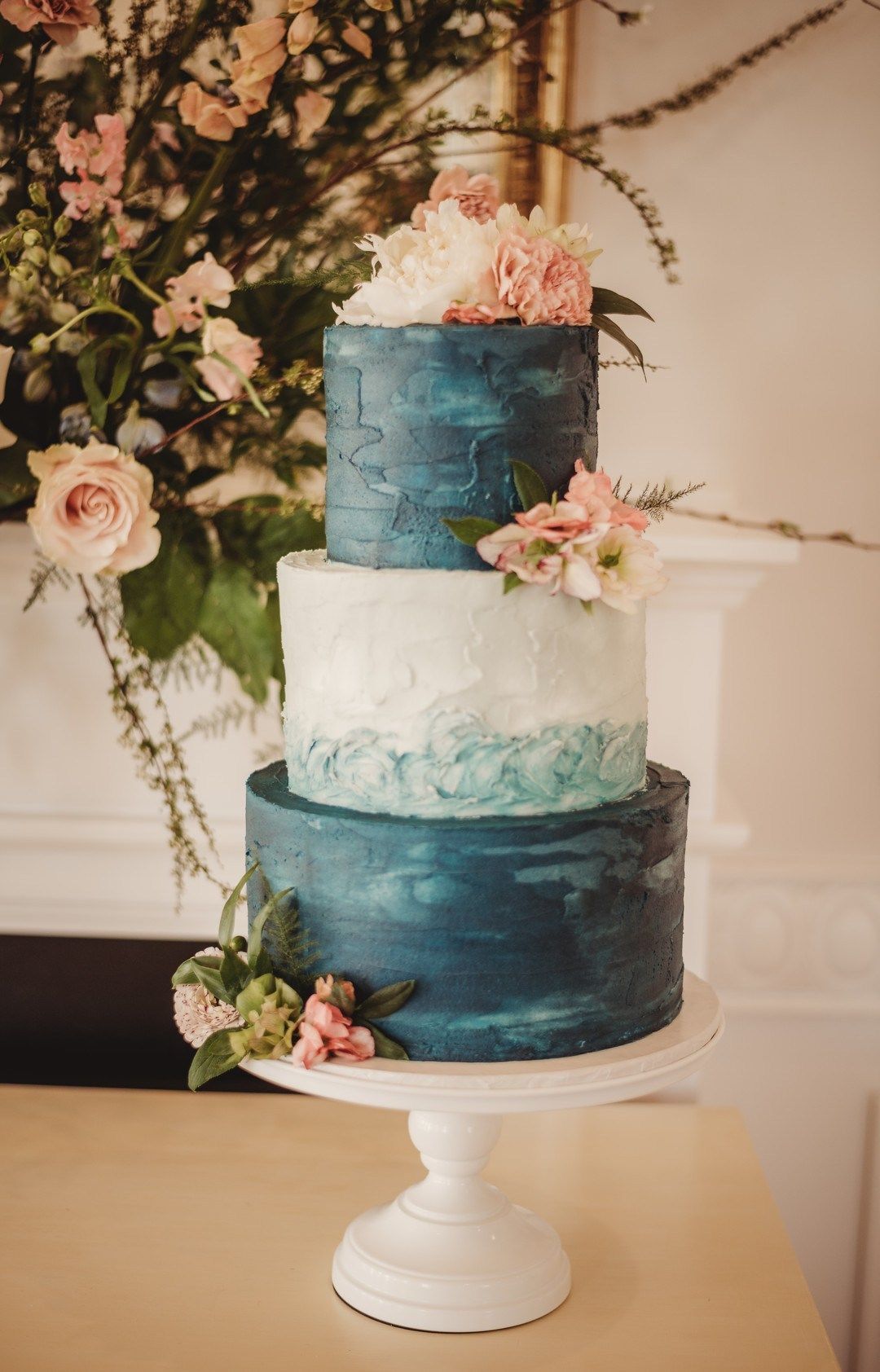 Watercolor Wedding Cakes Your Guests Will Wow