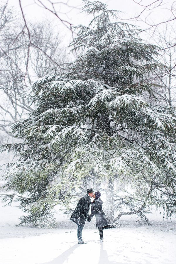 Winter Engagement Photos In Different Styles