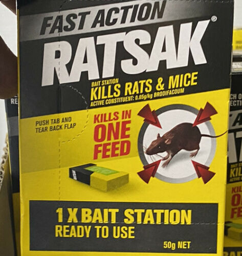 RATSAK Fast Action Reusable Rodent Bait Station – Bonnyrigg Produce &  Garden Supplies