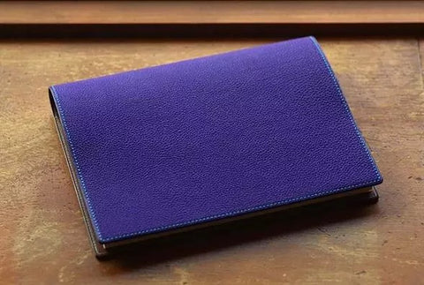 Superior Purple Leather Journal Diary - MerrySix