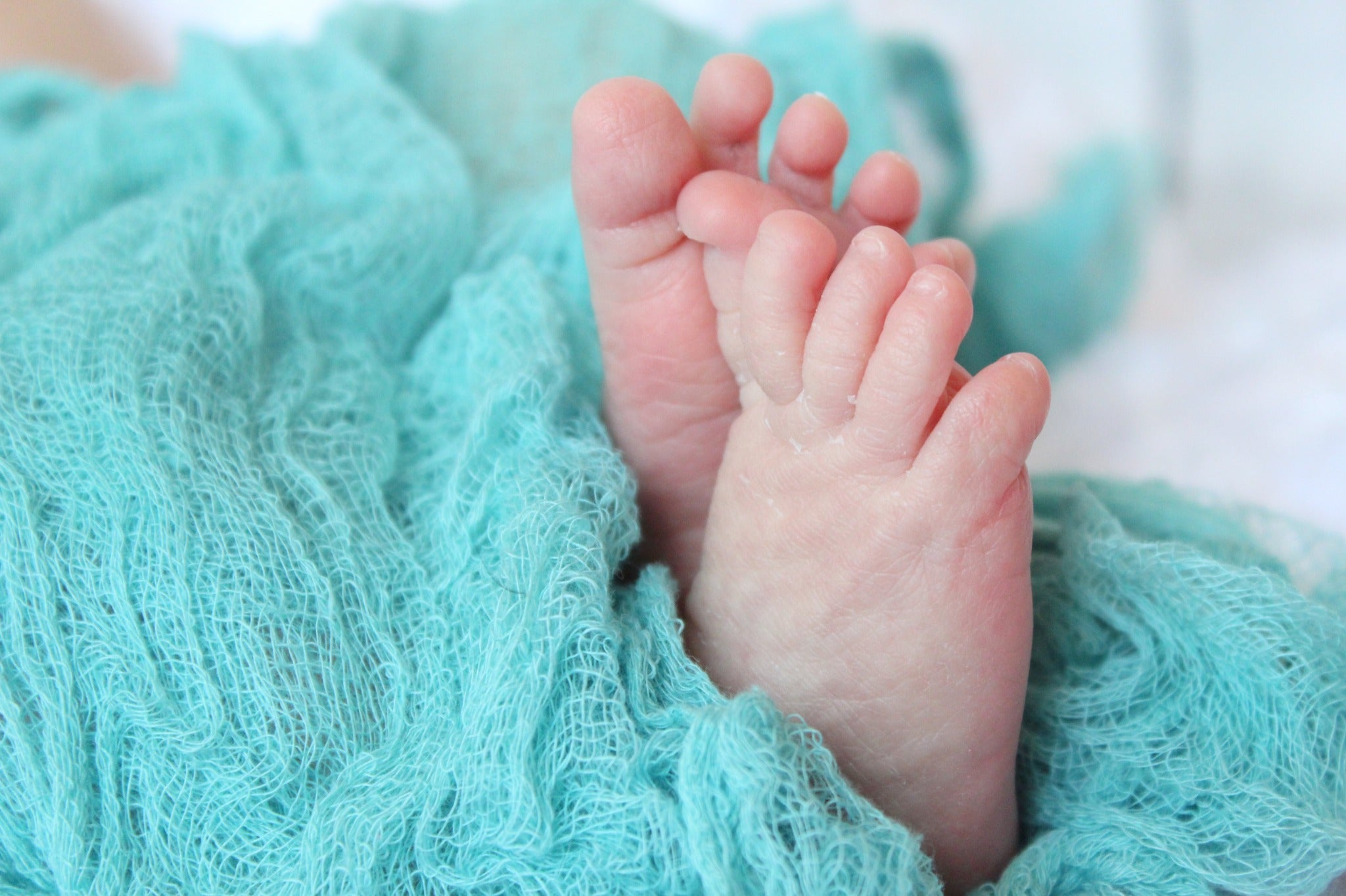 Newborn Toes, Wilmington NC Newborn Photography