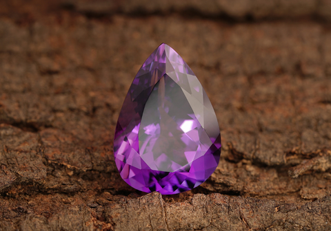 Amethyst in Close-up Shot