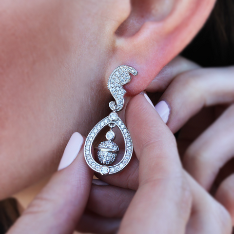 Tru Diamonds Kate Middleton's Royal Wedding Earrings