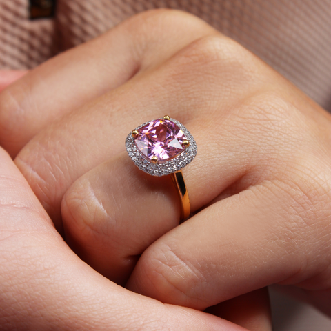 The Pink Josephine Ring