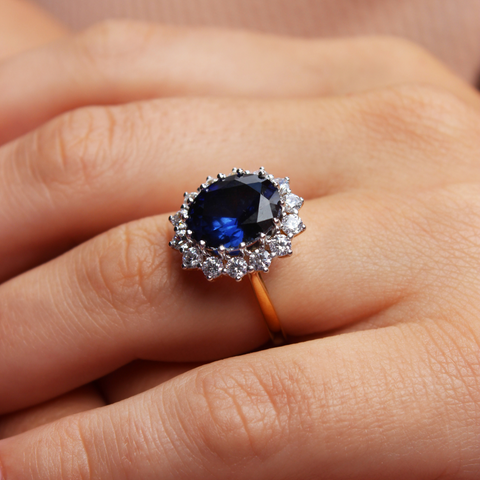 Tru Diamonds Princess of Wales Engagement Ring
