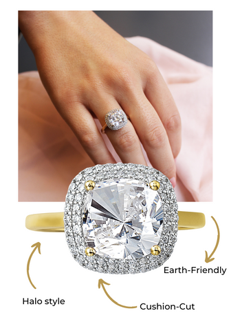Tru-Diamonds replica of Sofia's original ring,